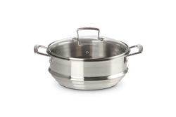 Le Creuset - wkład do gotowania na parze stalowy 24 cm