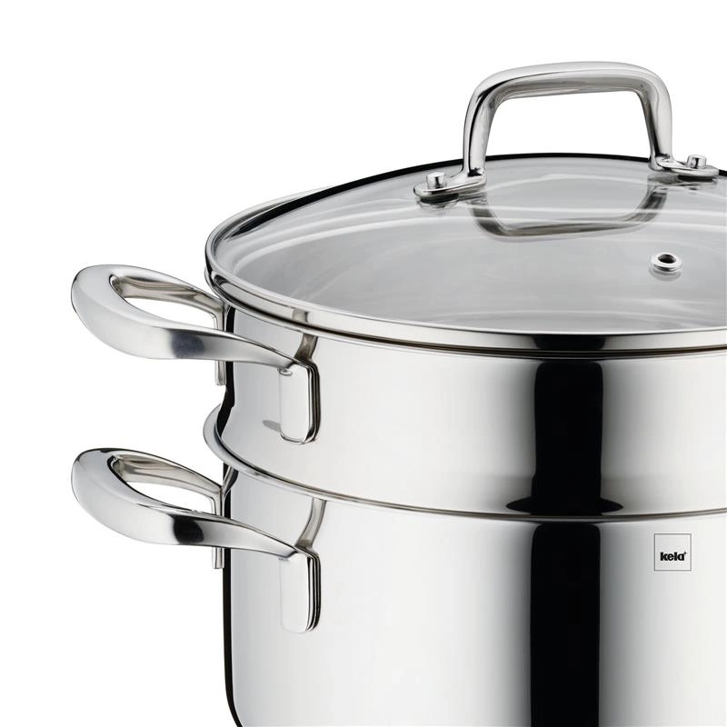 Kela - Zestaw garnków do gotowania na parze Flavoria