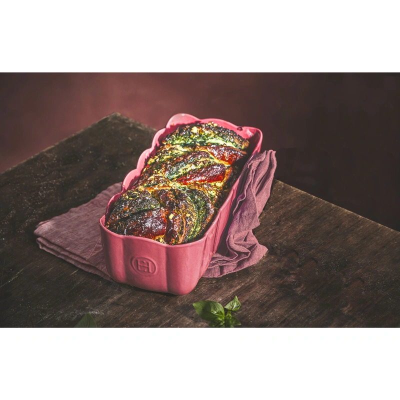 Emile Henry - Keksówka ceramiczna 26 cm różany Madeleine