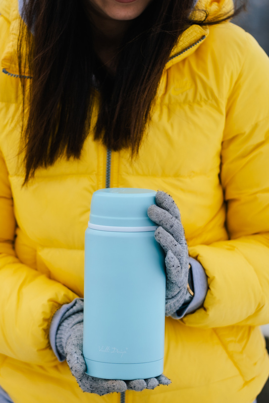 Vialli Design - Termos obiadowy 750ml FUORI miętowy