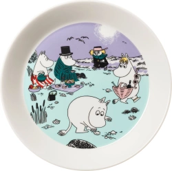 Arabia - Moomin Muminki Beach Day talerz 19 cm