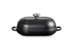 Le Creuset - owalny garnek do pieczenia chleba czarny