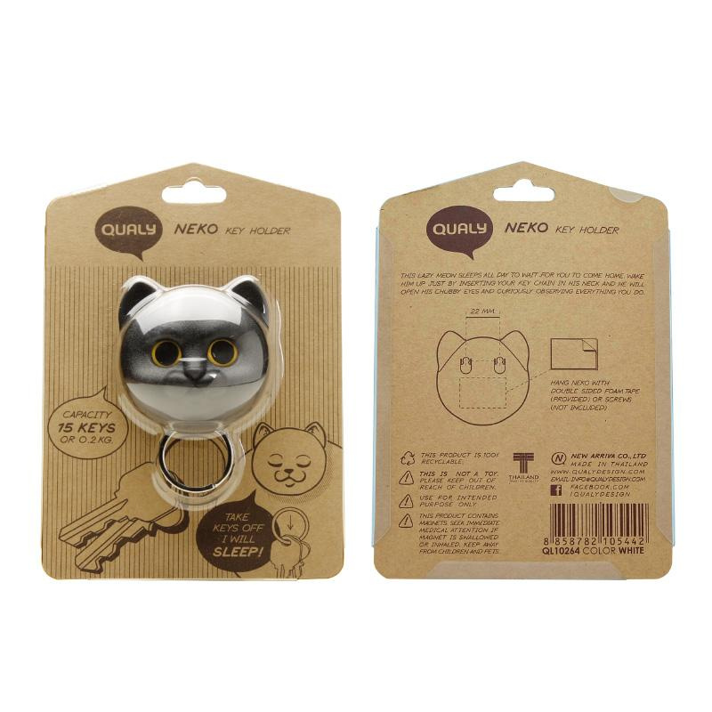 Qualy - Wieszak na klucze Neko Cat
