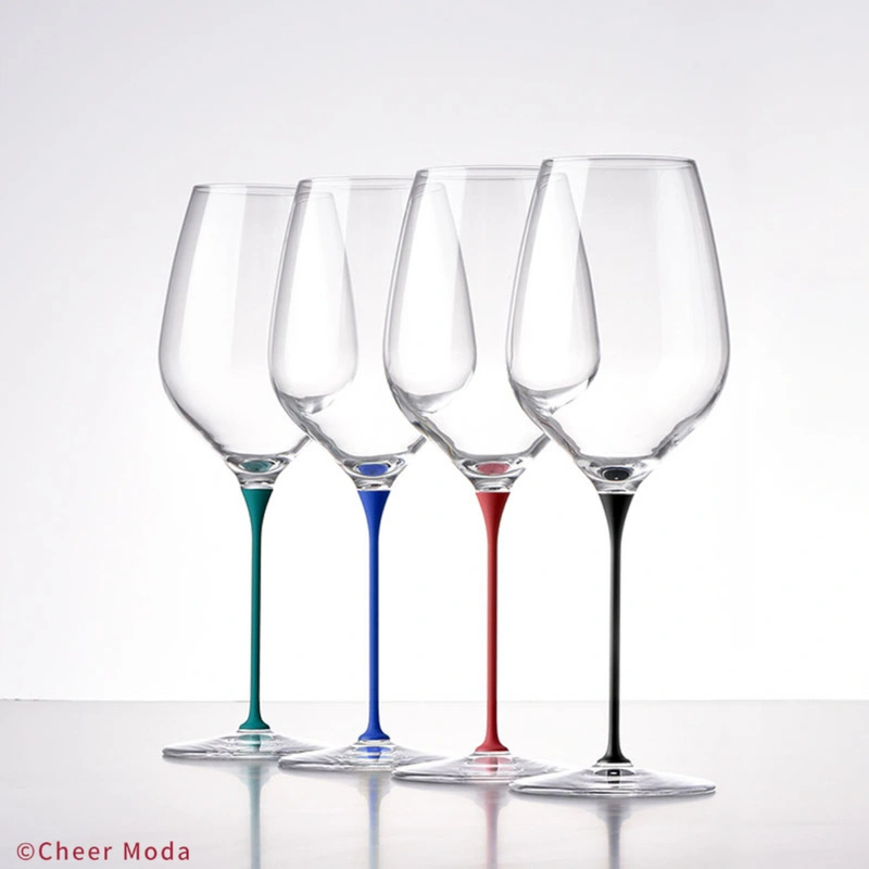 Cheer Moda - Kieliszek do wina Lava Glass zielony