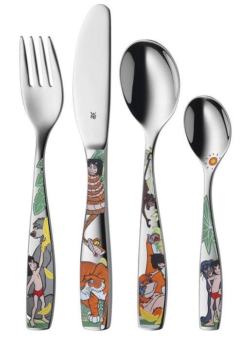 WMF - Zestaw sztućców dla dzieci 4 el., Jungle