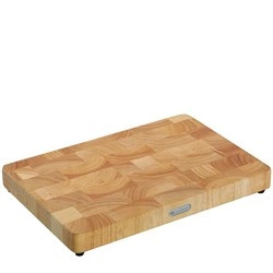 Zassenhaus - deska do krojenia typu end grain, kauczukowiec, 45 x 30 x 4,5 cm