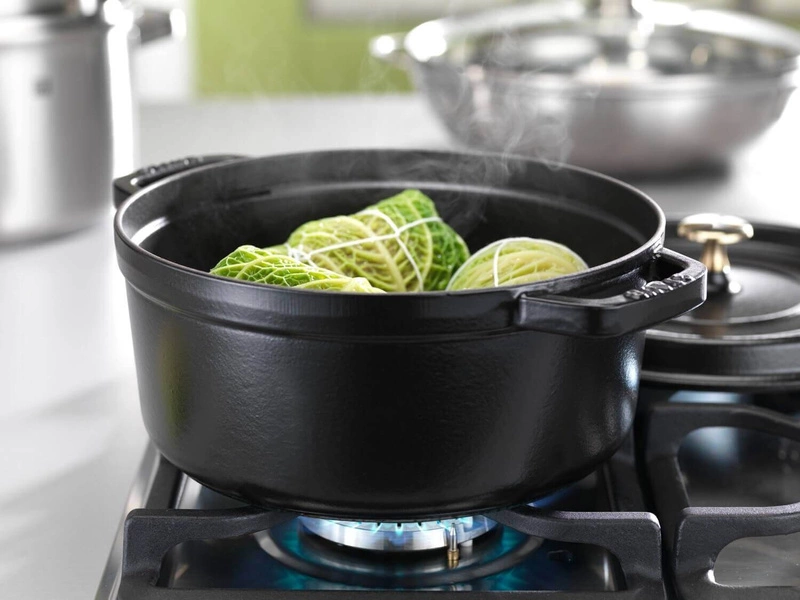 Staub - garnek brytfanna żeliwna czarna 6.7 L 28 cm