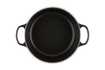 Le Creuset - garnek żeliwny Signature 26 cm 5,3 l czarna