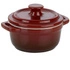 Kela - naczynie żaroodporne z pokrywką, śred. 10x8 cm, czerwone Malin
