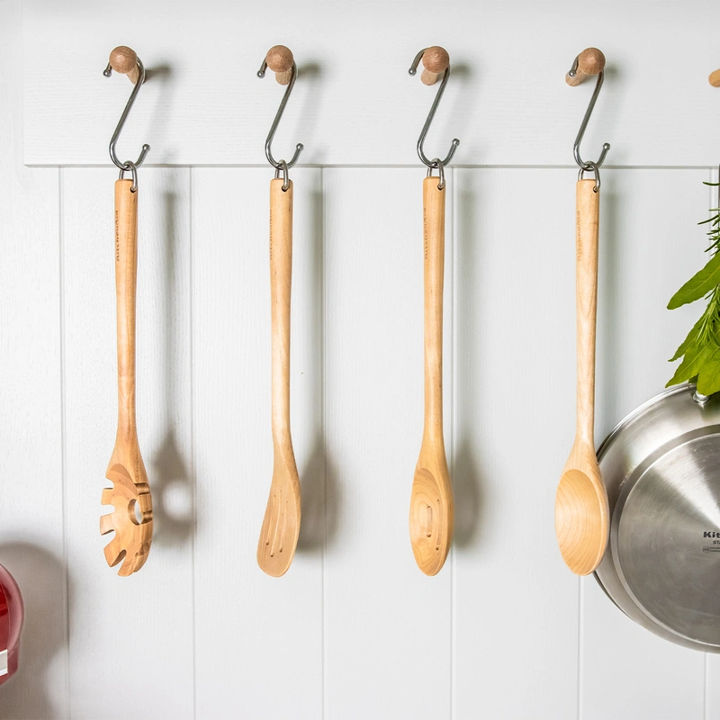 KitchenAid Culinary Tools - drewniane narzędzia kuchenne 4szt CORELINE Birch