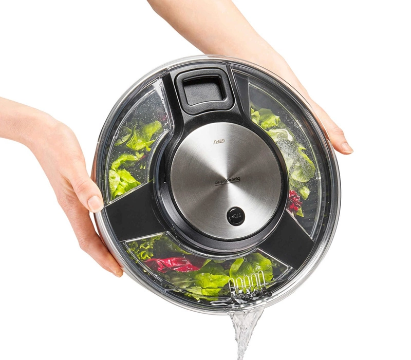 GEFU - wirówka stalowa 5 ltr SPEEDWING