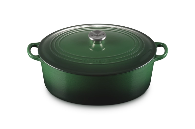 Le Creuset - brytfanna żeliwna emaliowana Signature 31 cm 6,3 l Juniper