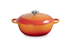 Le Creuset - Garnek żeliwny 26 cm płomienny