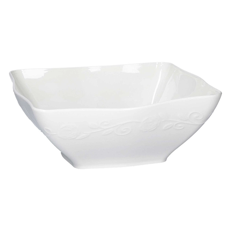 La Porcellana Bianca - zestaw 2 misek kwadratowych głębokich 22 cm Florentina