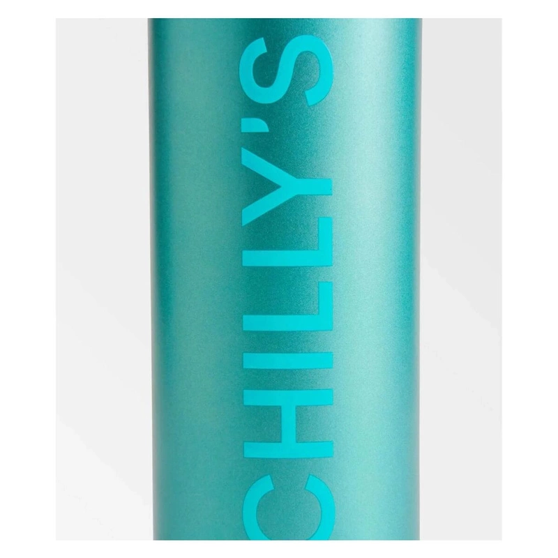Chilly's Bottles - Butelka sportowa Chilly's | 1000 ml | Matowy metalik Atlantis