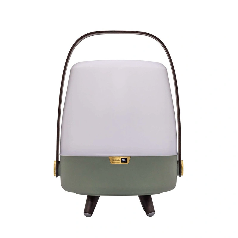 Kooduu - LITE-UP PLAY MINI Lampa przenośna z głośnikiem - Ciemnozielony