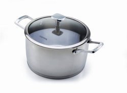 Moneta - Garnek z pokrywką 22 cm, Accordo, indukcja