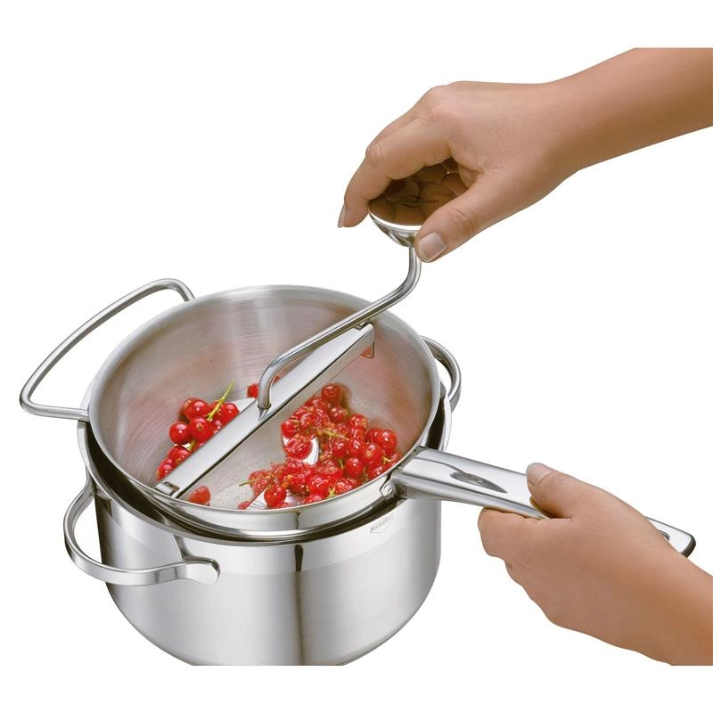 Kuchenprofi - przecierak do warzyw i owoców, 3 sitka, stal nierdzewna, 20 x 43,5 x 20 cm Primus