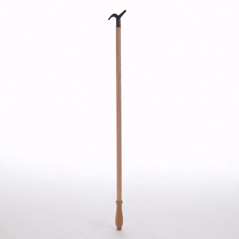 ARREDAMENTI - ALFONSO Drążek do zdejmowania wieszaków - 86 cm, Brązowy