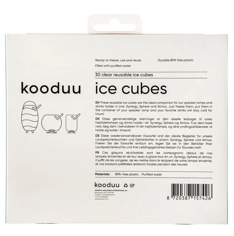 Kooduu - Kostki lodu wielokrotnego użytku