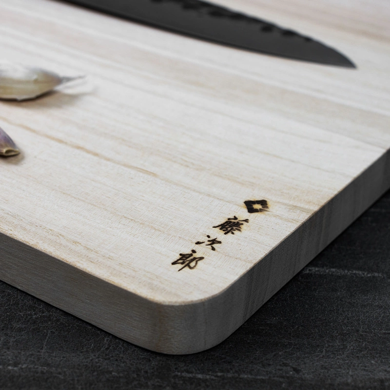 Tojiro - Deska do krojenia z drewna paulownia 45x29x2 cm