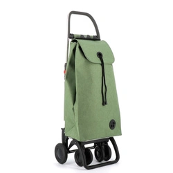 Rolser - Wózek na zakupy I-Max Tweed 4L TOUR zielony
