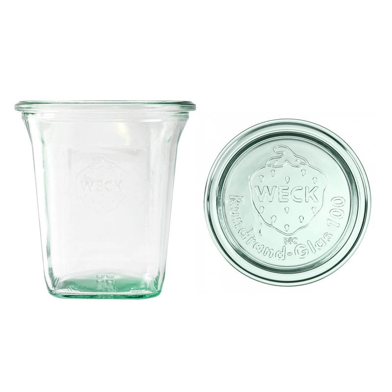 Weck - Słoik Quadro 545 ml z pokrywą - op. 6 szt