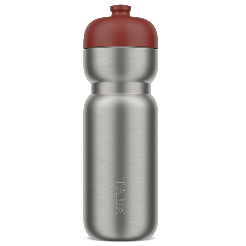 Mepal - Butelka sportowa stalowa Pull Active 800 ml Mountain Red