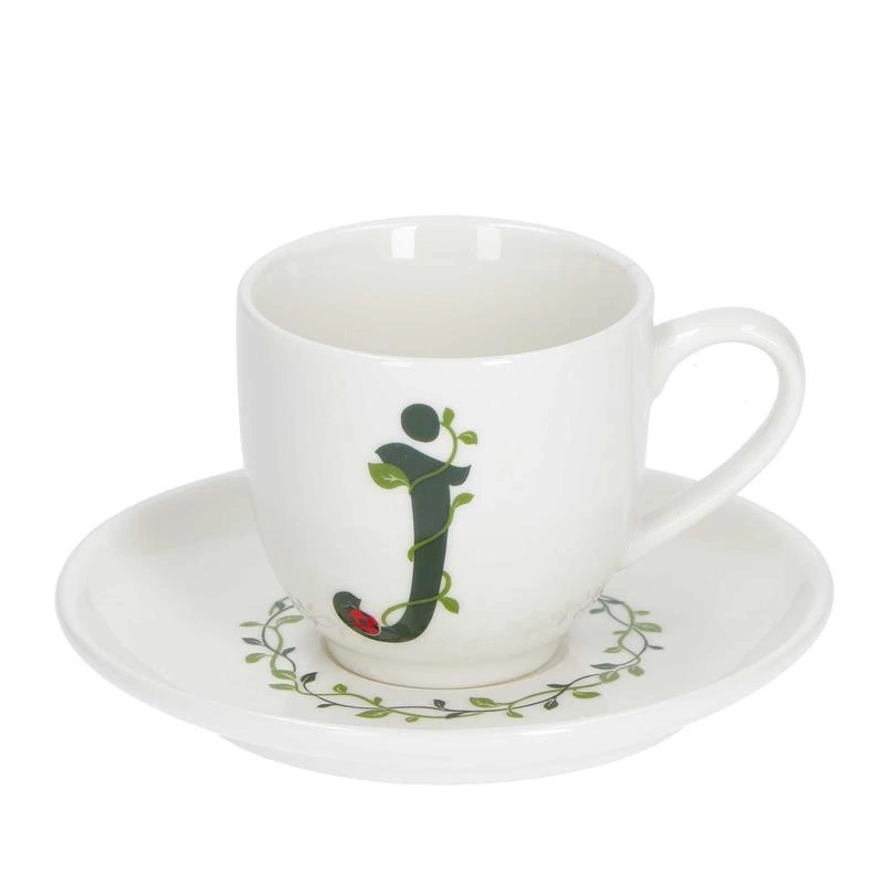 La Porcellana Bianca - filiżanka ze spodkiem 90 ml, Wzór J Solotua