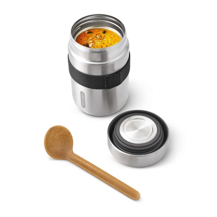 Black & Blum - Termiczny pojemnik FOOD FLASK, czarny