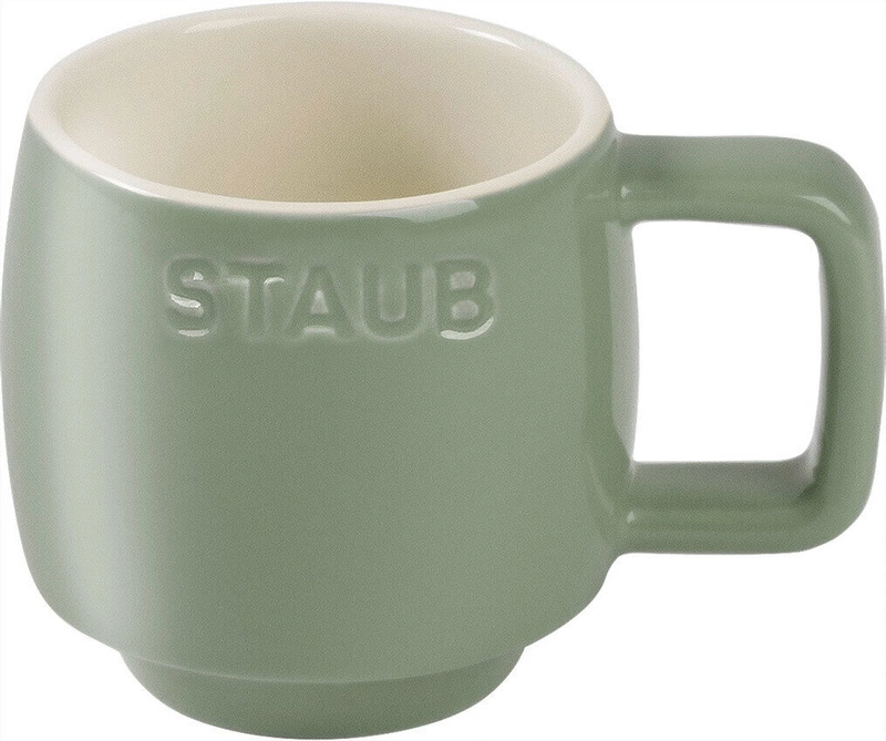 Staub - SERVING Kubek ceramiczny - Eukaliptusowy, 100 ml