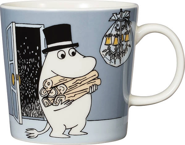 Arabia - Moomin Muminki kubek Tata Muminka szary 300 ml