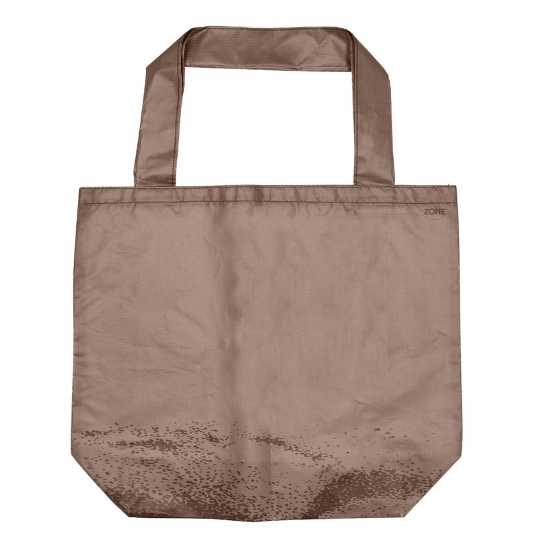 Zone Denmark - Torba na zakupy Cocoa Singles Brown/Sqiud