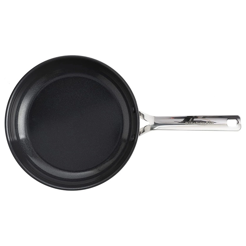 KitchenAid - Patelnie stalowe z powłoką 20 + 24 + 28 cm