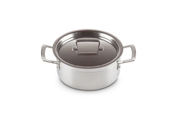 Le Creuset - 3-ply garnek stal nierdzewna 3 l 20 cm