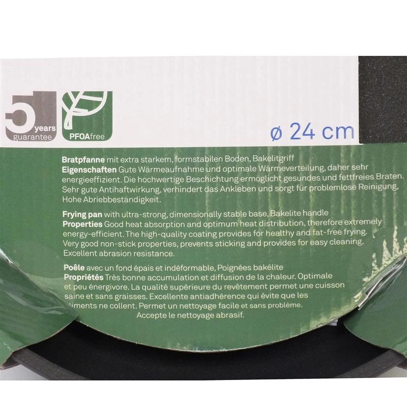 Kela - Patelnia 28 cm czarna Kerros