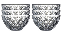Lyngby Glas - Miska Sorrento 12 cm 6 sztuk przeźroczysta