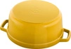 Staub - LA COCOTTE Garnek żeliwny okrągły 3.7 ltr cytrynowy
