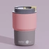 ASOBU - ASOBU kubek termiczny COFFEE EXPRESS 360ml Pastel Peach/Orange PURAMIC