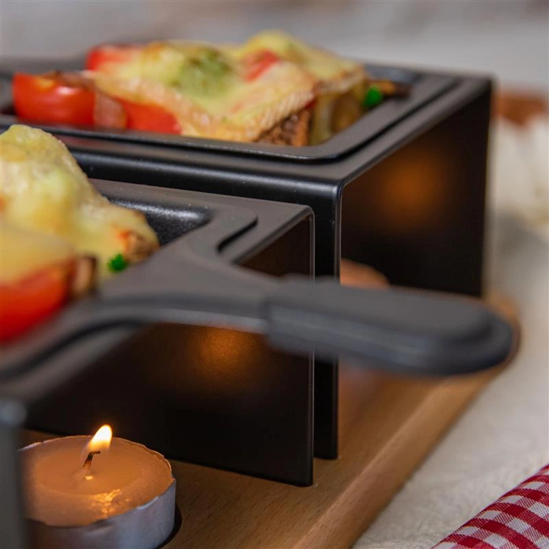 Spring - mini-raclette na tealight dla 2 osób, 24,5 x 12,5 x 8 cm GOURMET PARTY
