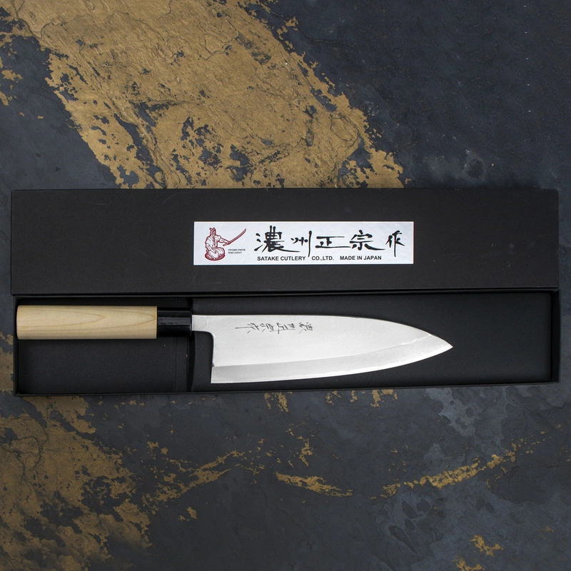 Satake - Shirogami#2 PRO Nóż Deba 21 cm