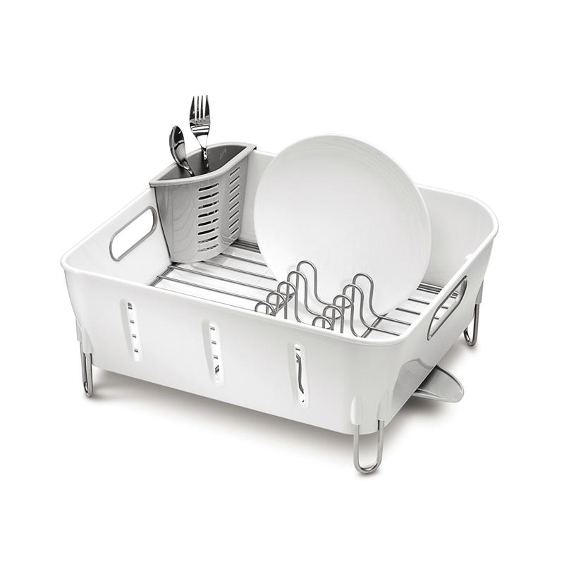 Simple Human - ociekacz do naczyń Compact biały