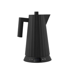 Alessi - Czajnik elektryczny z regulacją temperatury, czarny