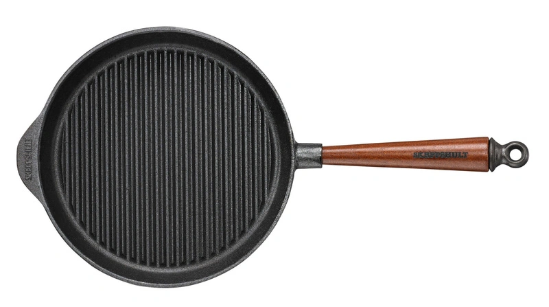 Skeppshult - TRADITIONAL Patelnia grillowa - 25 cm, czarny
