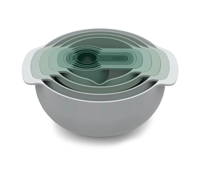 Joseph Joseph - Zestaw misek i miarek, Nest 9 Plus Sage