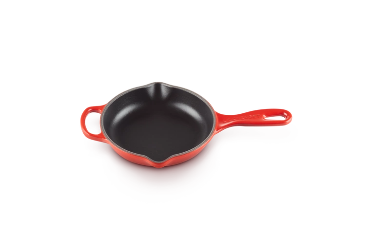 Le Creuset - patelnia żeliwna o smażenia i serwowania 16 cm Wiśniowy