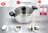 Carl Schmidt - Garnek stalowy z pokrywą 24 cm 6 l Aron