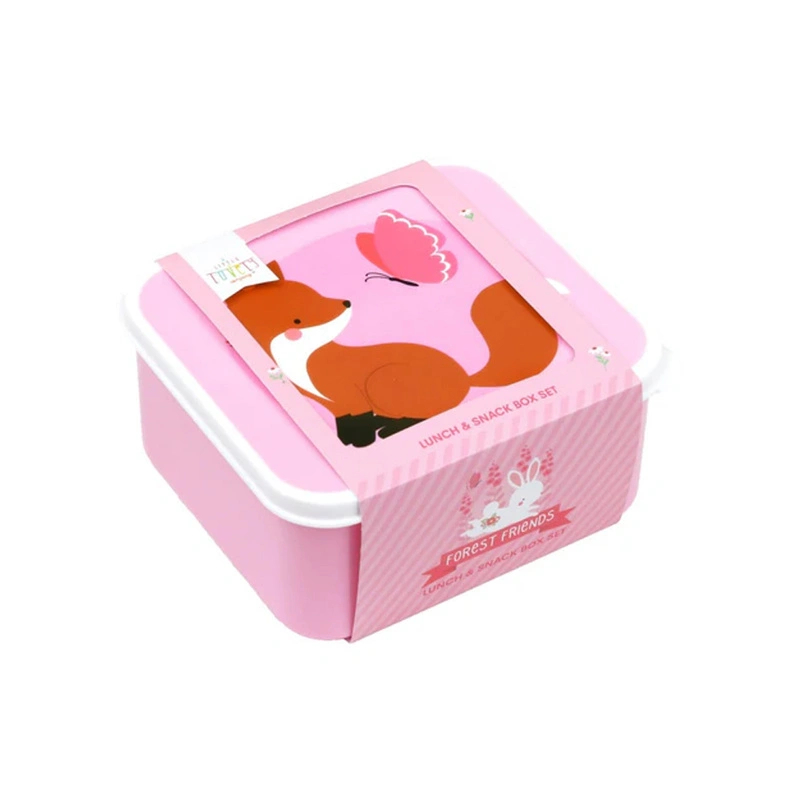 A Little Lovely Company - Lunchboxy dla dzieci FOREST FRIENDS