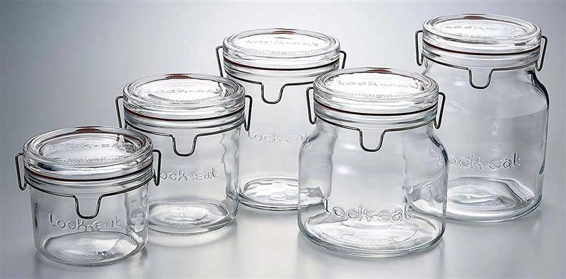 Luigi Bormioli - Zestaw 3 słoików Frigo Lock Eat