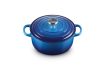 Le Creuset - garnek żeliwny Signature 20 cm 2,4 l azure